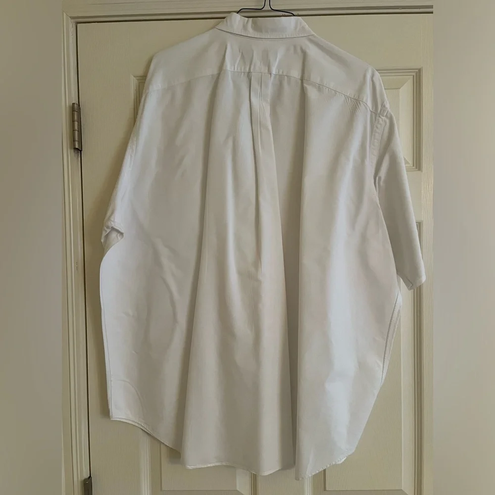 Ralph Lauren Men’s White Short Sleeve Button Down Shirt 3XB - Picture 5 of 7